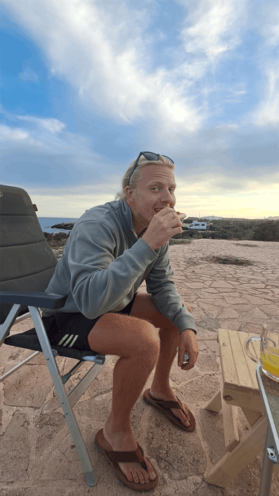 Rene Kutter in Spanien
